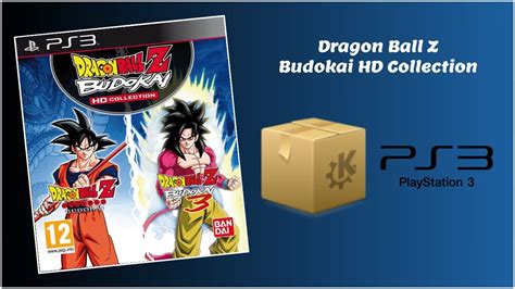 dragon ball z budokai hd collection pkg ps3 youtube