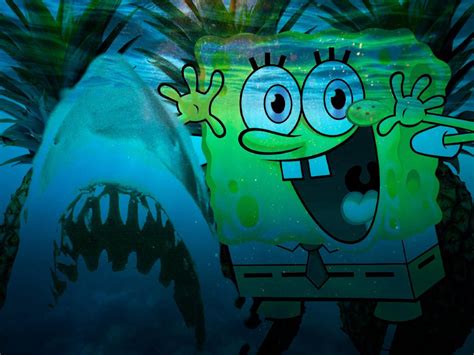 Spongebob Vs Jaws Rap Battle By Megabytered On Deviantart