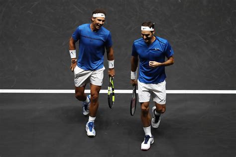 Duplikat Geladen Käse Tennis Federer Nadal 2017 Nur Kollidieren Verbündete