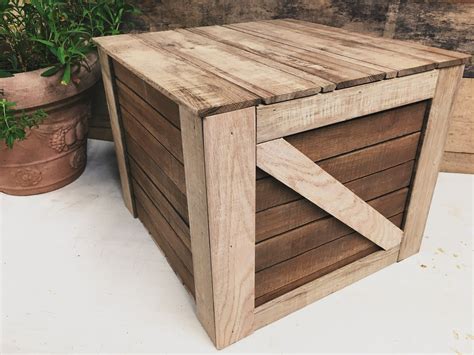 2030 Wood Crates With Lids