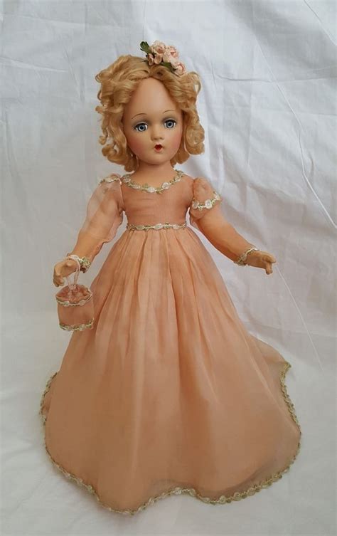 vintage 1940s madame alexander wendy ann 21 bridesmaid compo doll all original madamea