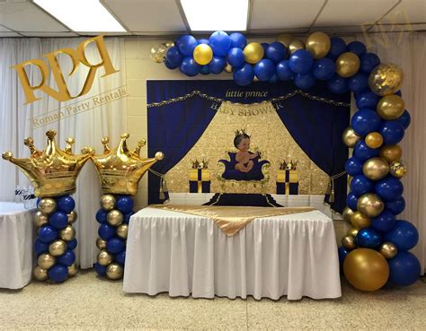 Royal Blue And Gold Party Decorations Insight From Leticia