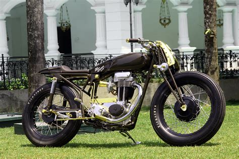 A ducati monster) but the essence of a cafe racer is squeezing the maximum performance out of a standard mac. Krom Works Matchless Cafe Racer | Return of the Cafe Racers