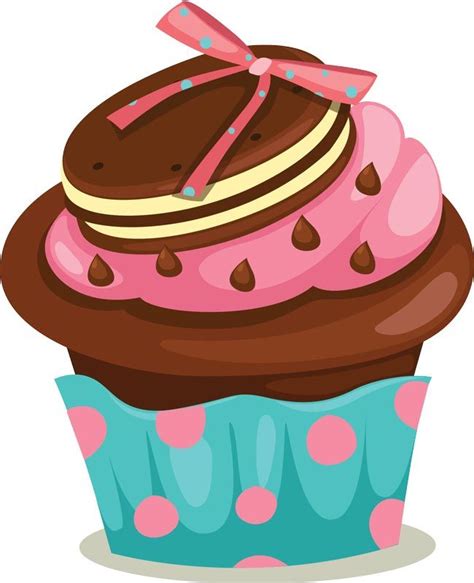 1223 Best Cupcake Clip Art Images On Pinterest Cupcake Art Cupcake