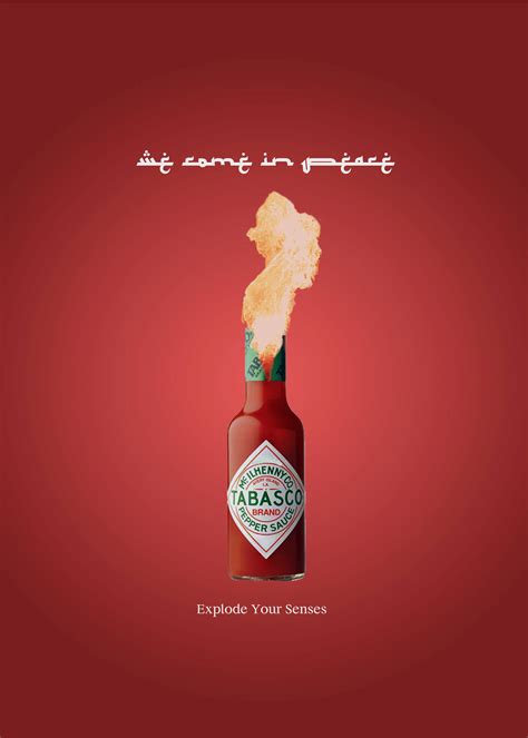 Tabasco Print Advert By ACC Grannot: Senses, 2 | Ads of the World™