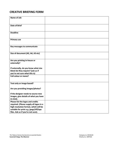 Template For Briefing Paper Write A Briefing Note With 10 Free