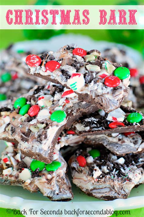 Not only is it a blast to make (and a dream to have your. Easy Christmas Bark Recipe - Back for Seconds