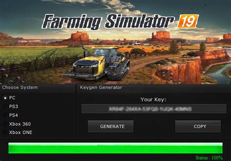 Farming Simulator 19 Key Generator Keygen For Full Game Crack
