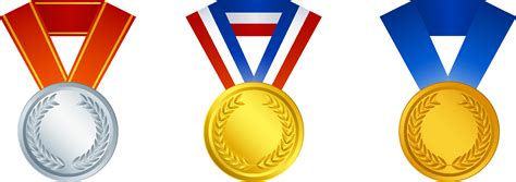 Gold Medal Trophy Award Clip Art Medals Png Download 2244794