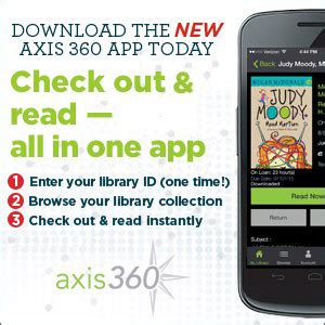 On the help page, use the search box to search for either ios, android, or windows phone (depending. Axis 360 eBooks | Atlantic County Library System