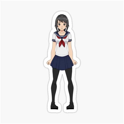 Ayano Aishi Chan Sticker For Sale By Ururu Redbubble