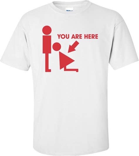 you are here blowjob t shirt