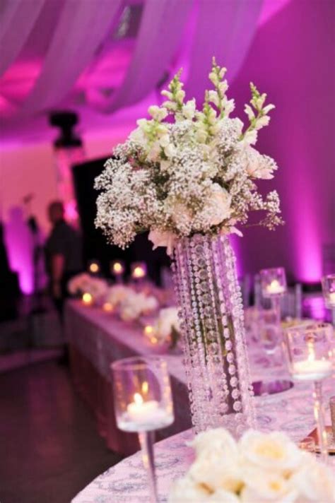 Centerpiece Hanging Crystals Wedding Decorations Crystals