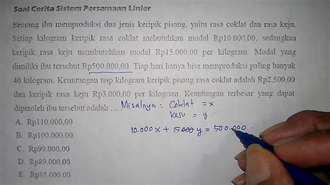 Contoh Soal Cerita Limit Fungsi Dan Penyelesaiannya