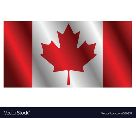 Canadian Flag Royalty Free Vector Image Vectorstock