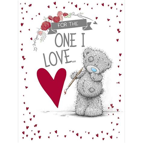 One I Love Large Me To You Bear Birthday Card A01ls139 Me To You