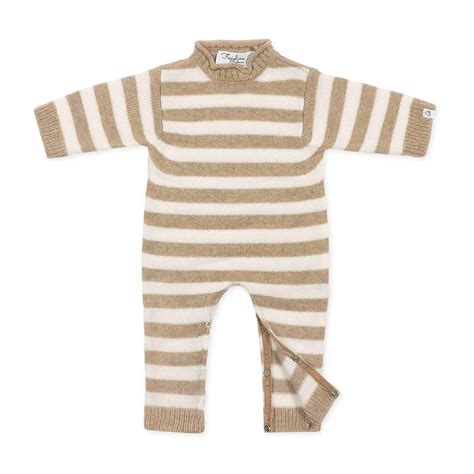 Cashmere Baby Onesie Fagiolino Cashmere 100 Made In Italy