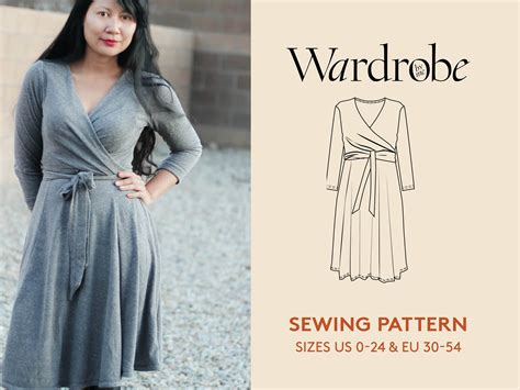 ultimate wrap dress sewing pattern ideas wrap dress sewing hot sex picture