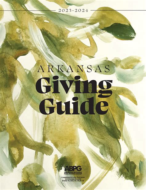 Arkansas Giving Guide 2023 2024 Page 1