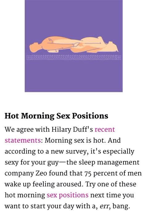 Morning Sex Positions Trusper