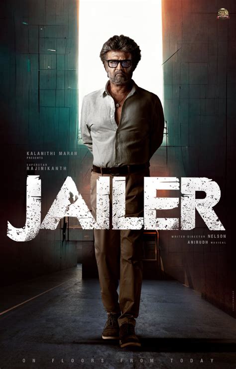 Jailer Starring Rajinikanth Shoot Begins First Poster Of Nelson