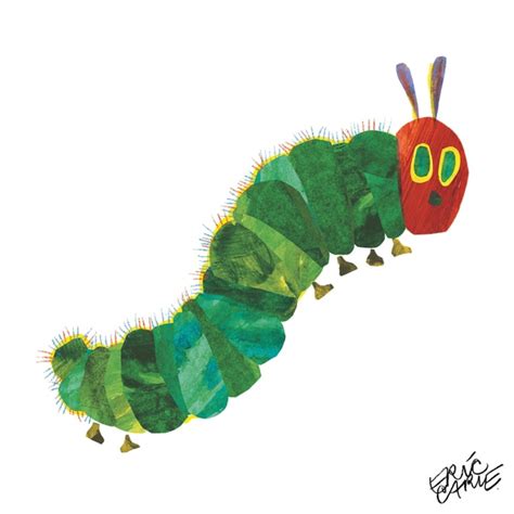 Ordinal number sort with the hungry caterpillar children will follow the eating patterns of the hungry caterpillar and sort the caterpillar's snacks according to the sequence in which they are eaten. Eric Carle The Very Hungry Caterpillar Character Art Caterpillar 1 Canvas Print