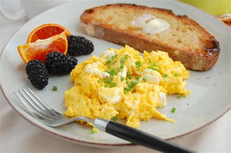 Scrambled Eggs With Cream Cheese Recipe