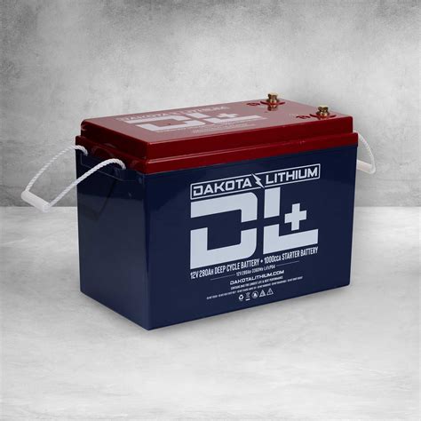 Dakota Lithium Lifepo4 280 Ah 12v Dual Purpose Battery Plus