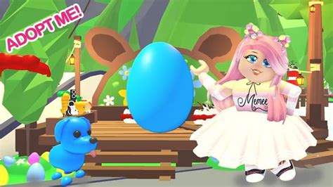 Hatching A Blue Egg In Adopt Me And Hatching My First Blue Dog Roblox