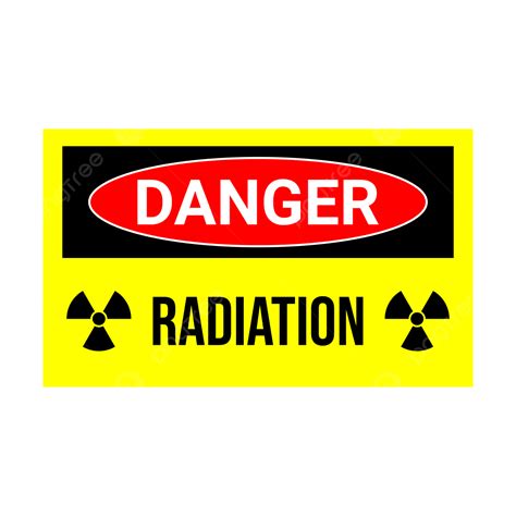 Danger Radiation Signage Danger Radiation Sign Danger Radiation