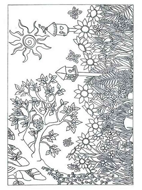 Printable Nature Coloring Pages For Adults At Getcolorings