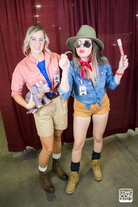 Jurassic Park Costumes Cosplay At Salt Lake Comic Con 2016 More