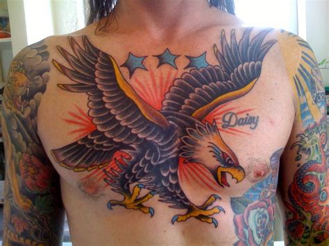 Tattooing Design Attraction Of Eagle Tattoos Designs
