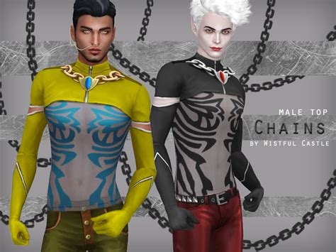 The Sims Resource Chains Male Top