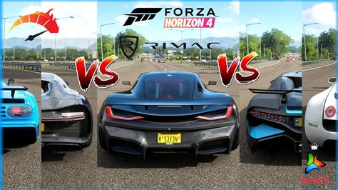 Rimac concept two by pritz8 and raverz12345. Forza Horizon 4 - Rimac C Two vs Bugatti Cars | Speed ...