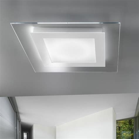 La lampada da soffitto di camera da letto camera plafoniera. Lampada a soffitto moderna LED TECNOLOGY, Space di Antea Luce