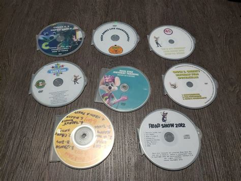 Chuck E Cheese Dvd And Cd Lot 3925762725