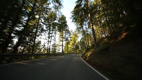Video Footage Of Driving On A Country Road In The Black Forest In