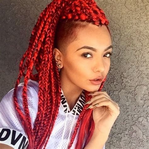 We did not find results for: 20 Epic Blonde, Red & Burgundy Box Braids to Try ...