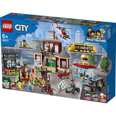 Lego City Town 60271 Main Square Shopee Malaysia