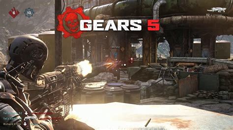 Gears of War 5 (GOW5) PC Gameplay | DPE Nocturno con Lyrickz | 1080p