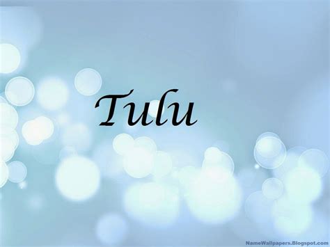 Tulu Name Wallpapers Tulu ~ Name Wallpaper Urdu Name Meaning Name