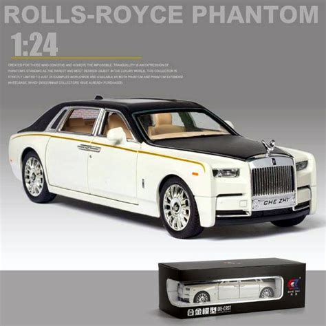 Enorme Exclusive Die Cast Metal Pull Back Rolls Royce 132 Phantom Toy