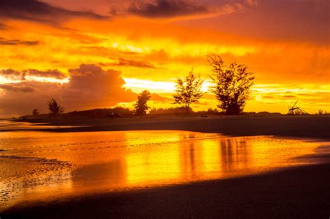 Kekaha Sunset Hawaii Ocean Photography Wildlife And Flower Photography