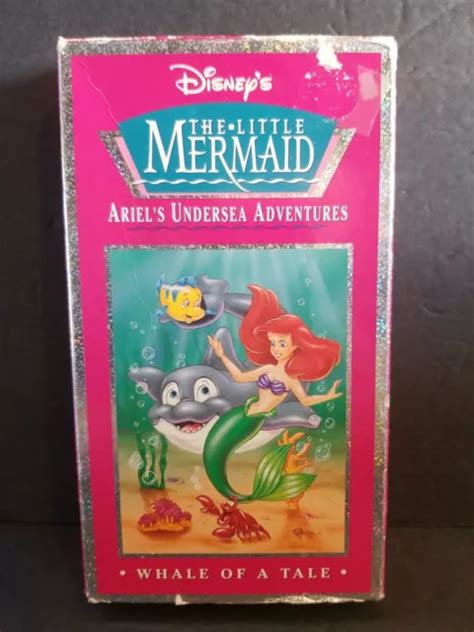 disneys the little mermaid ariels undersea adventures a whale of a tale vhs 6 49 picclick