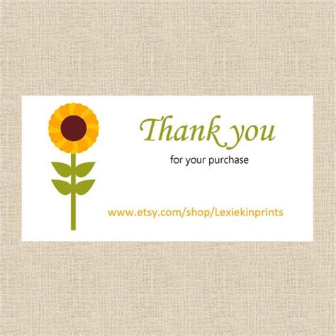 Your business with us is much appreciated and we are pleased to inform you. Thank you label/sticker Avery Printable by LexiekinPrints, $9.50 | Avery printable, Thank you ...