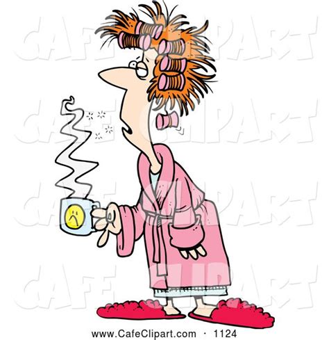 Exhausted Woman Cartoon Woman Clipart Exhausted Cartoon Tired Lady