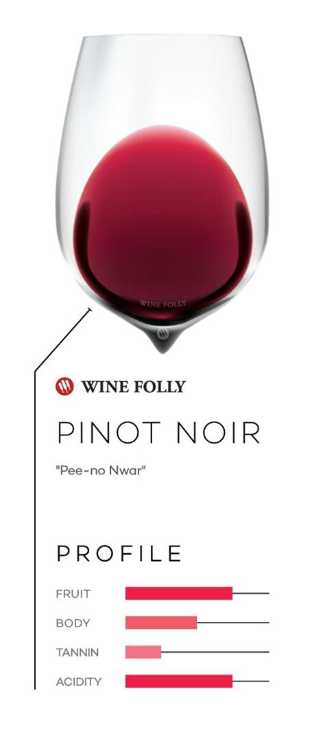 Wine Folly On Twitter Ah Pinot Noir This Lighter Bodied Red Wine Is