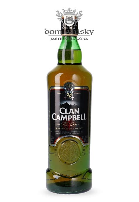 Clan Campbell The Noble Blended Scotch Whisky Brak Opakowania 40 0