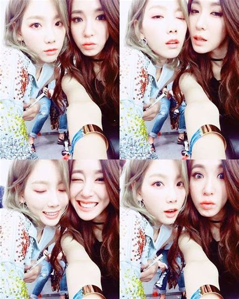 Adorable Backstage Clips And Pictures Of Snsd S Taeyeon Tiffany And Friends Snsd Taeyeon